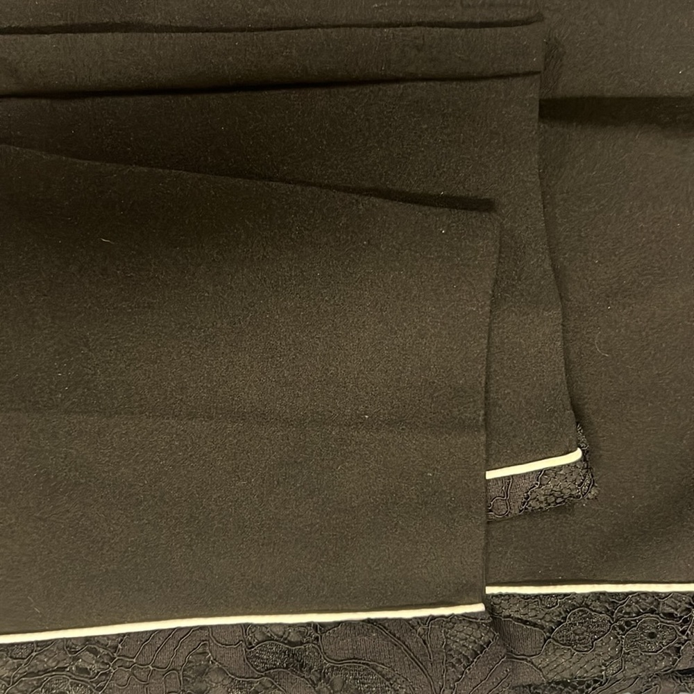 Rachel Roy black slacks with lace - Picture 7 of 7